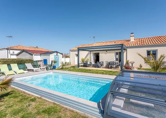 Maison Salorge - Piscine Privee Nyaraló Jard-sur-Mer